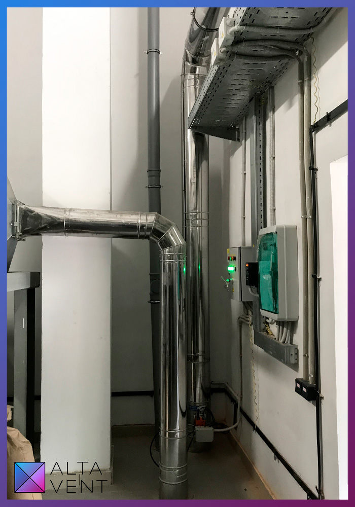 Система автоматического контроля вентиляционного оборудования КНС